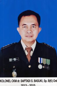 KOLONEL CKM dr. SAPTADI S. BASUKI, Sp.B K Onk 2013 - 20151661357423970