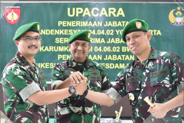 SERTIJAB KARUMKIT TK III BHAKTI WIRA TAMTAMA SEMARANG